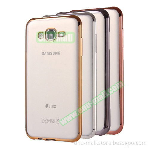 Electroplating Soft TPU Case for Samsung Galaxy A7,for Samsung A7 Case